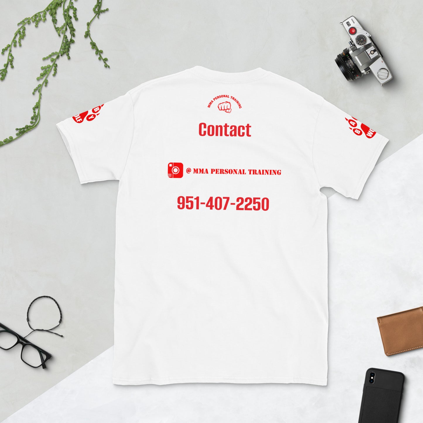Throwback Shirt-Sleeve Unisex T-Shirt