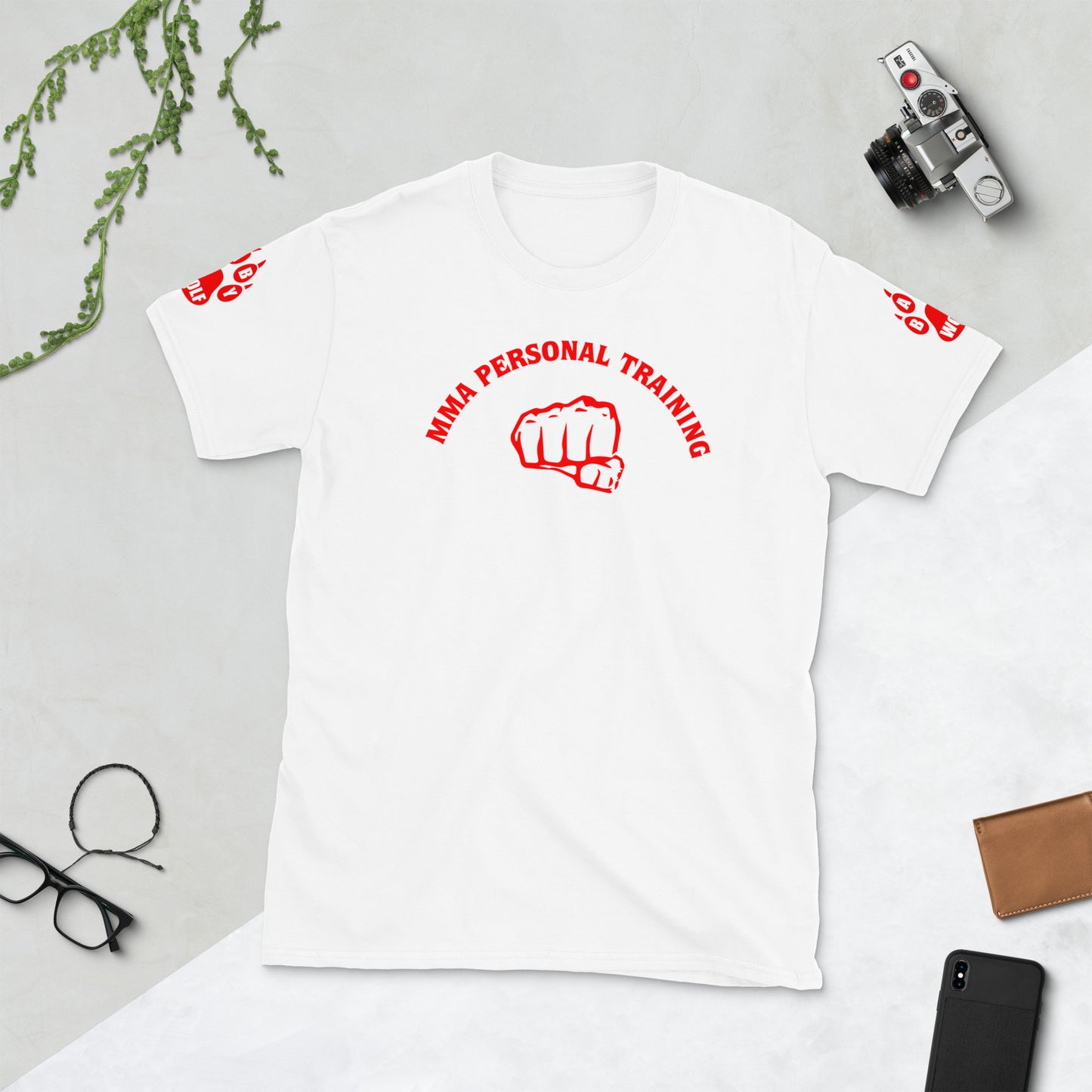 Throwback Shirt-Sleeve Unisex T-Shirt