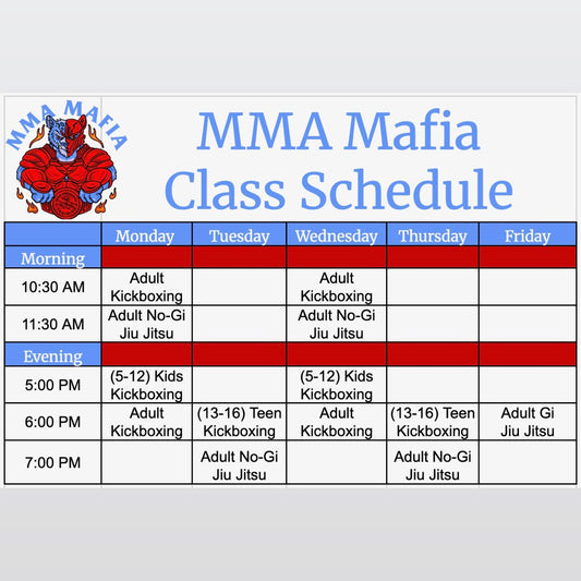 Adult Jiu Jitsu & Kickboxing Classes
