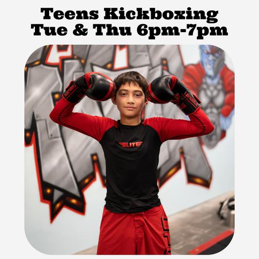Teens Kickboxing Class (Age 13-16)