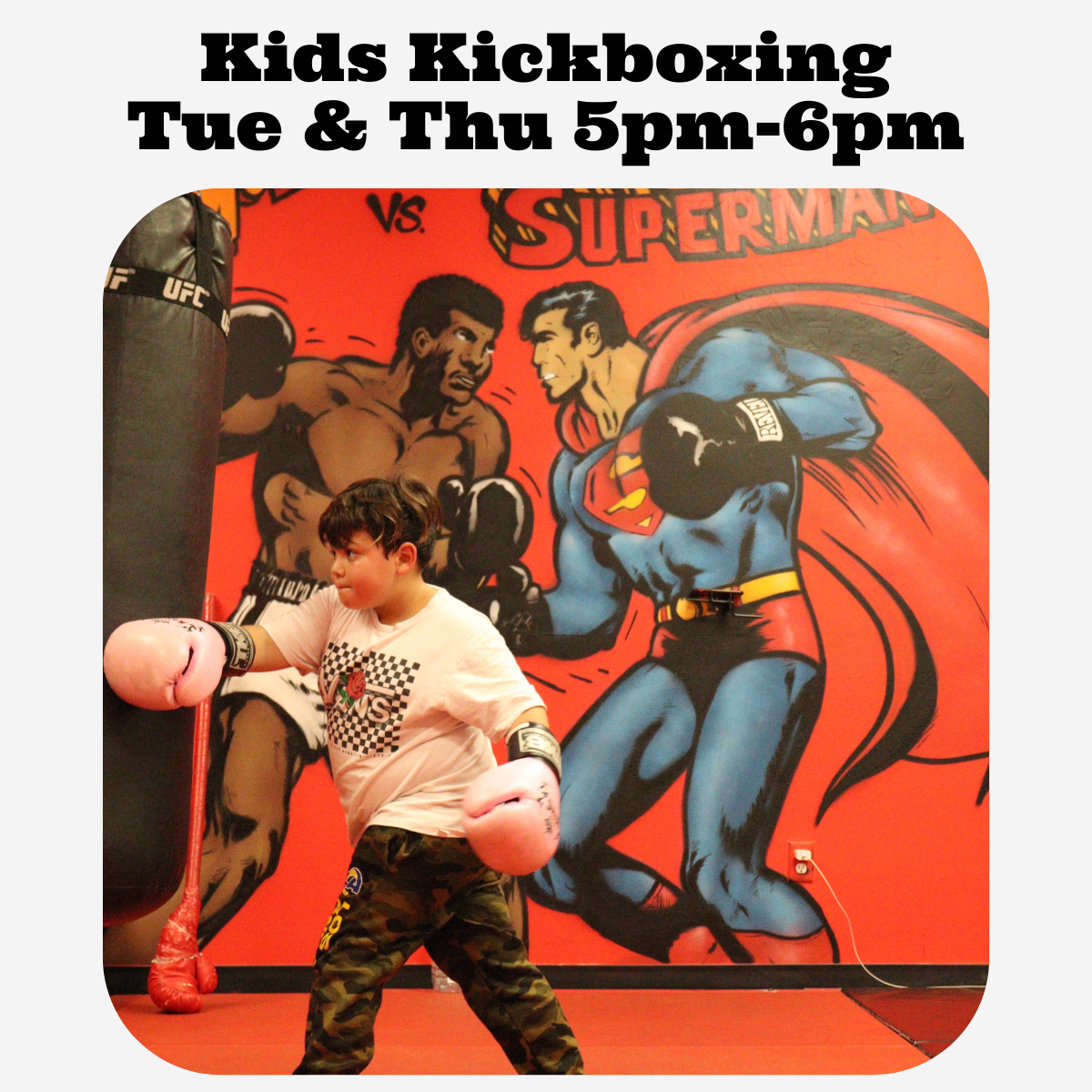 Kids Kickboxing (Tue/Thu) Age 5-11