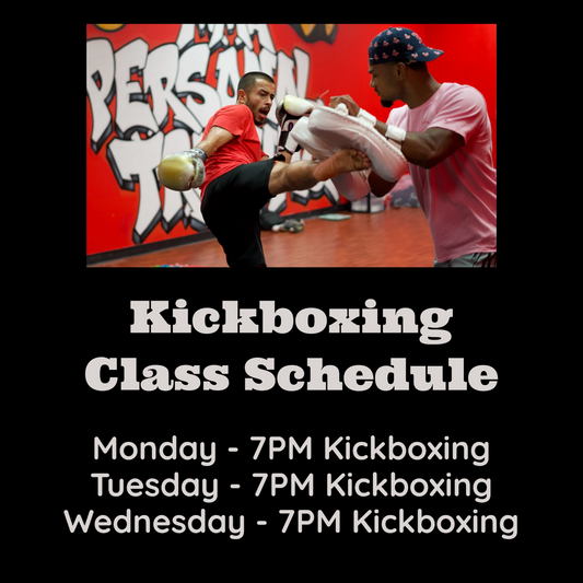 Adult Kickboxing Class (15+) 👊🥷